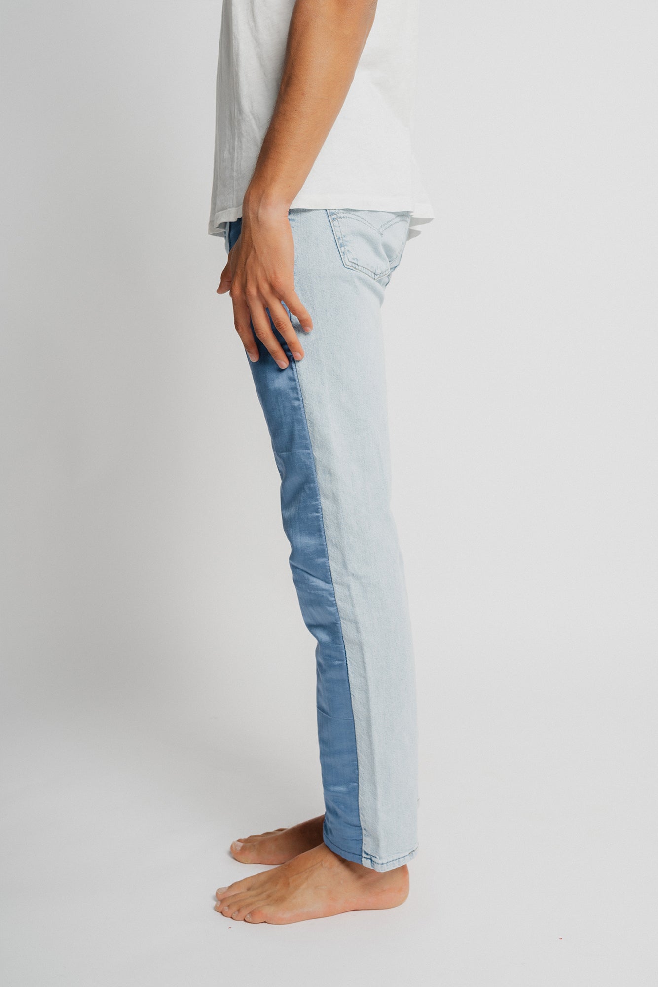 Two-Tone Satin Panel