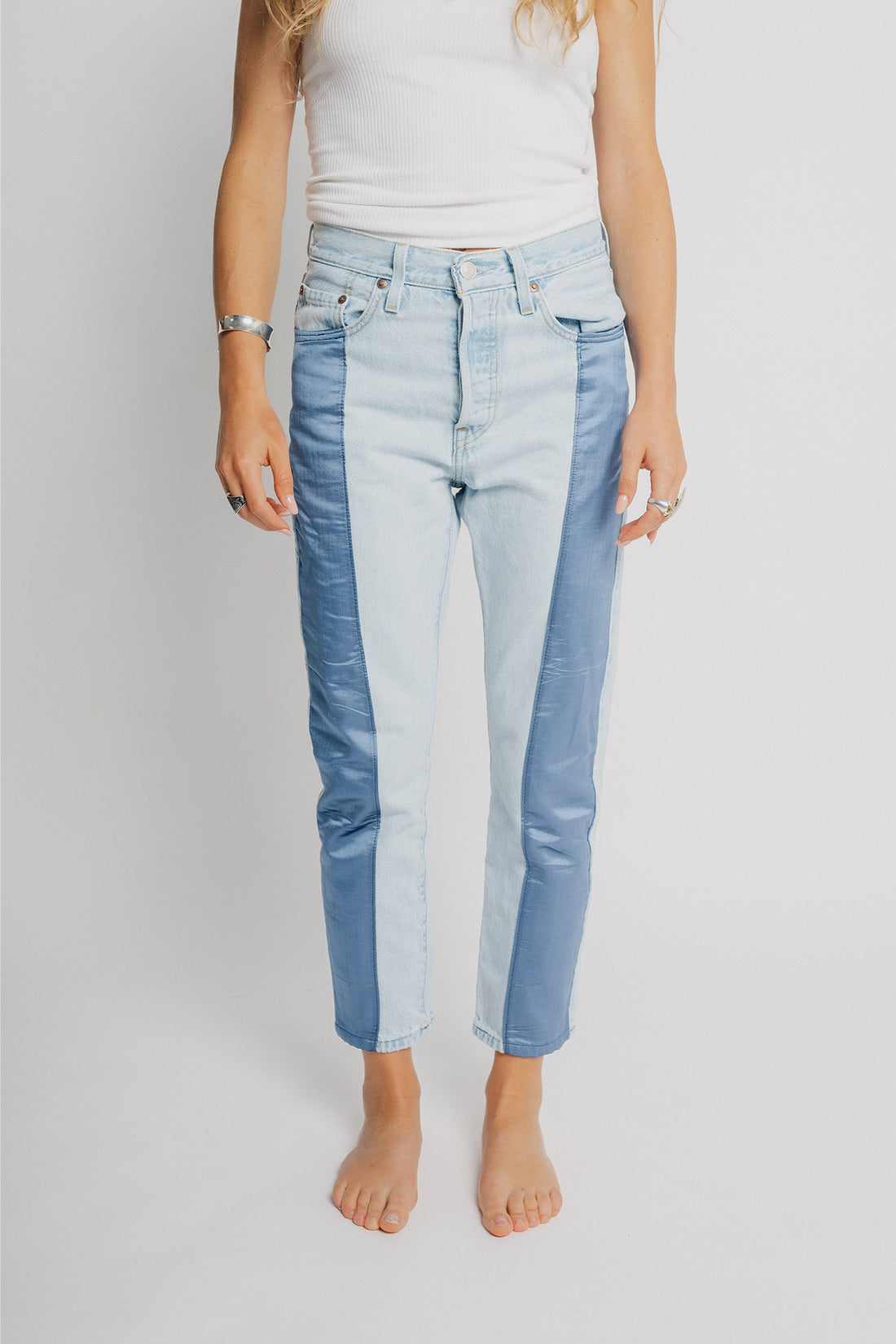 Two-Tone Satin Panel