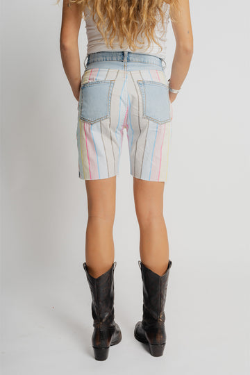 Pastel Stripe Shorts