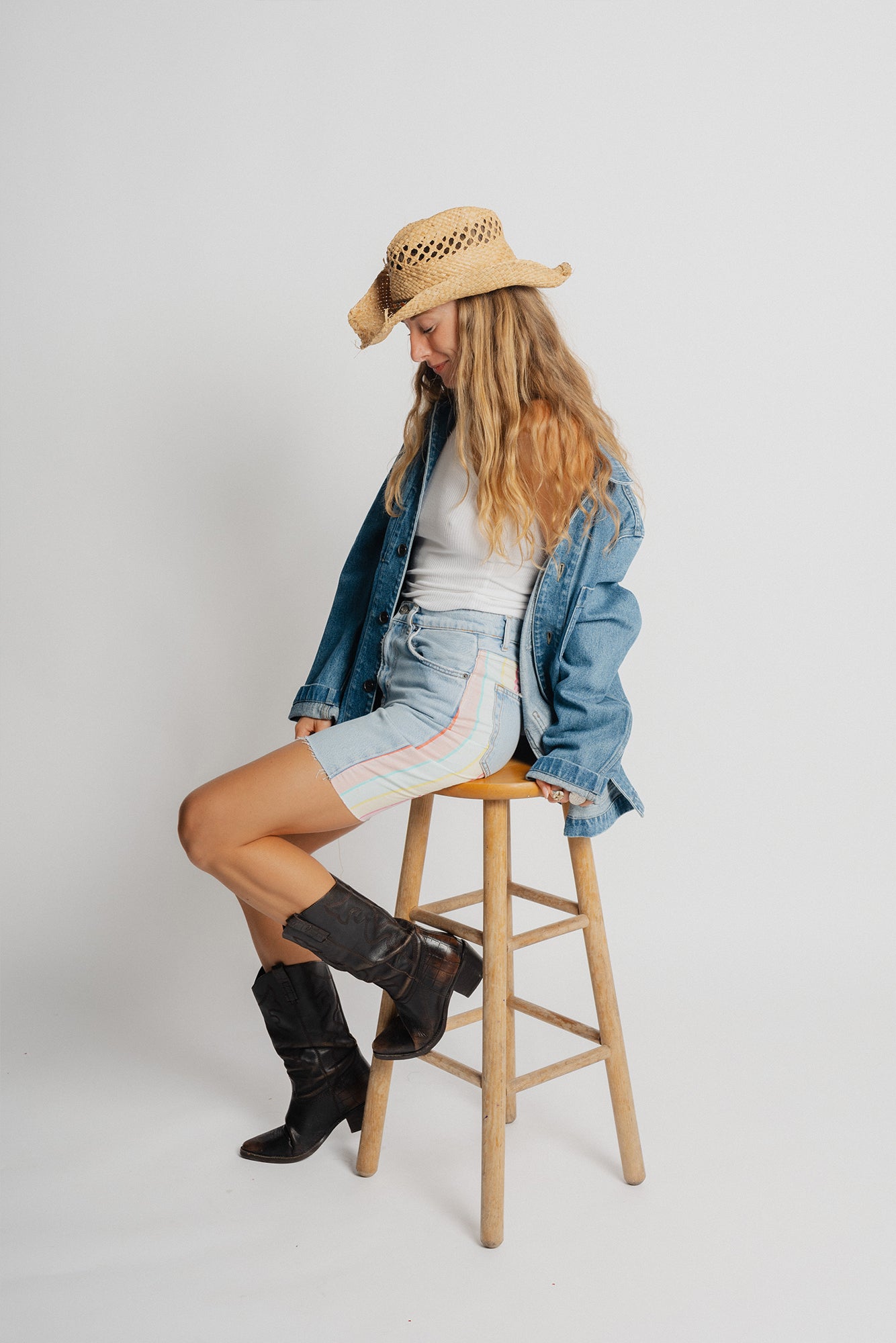 Pastel Stripe Shorts