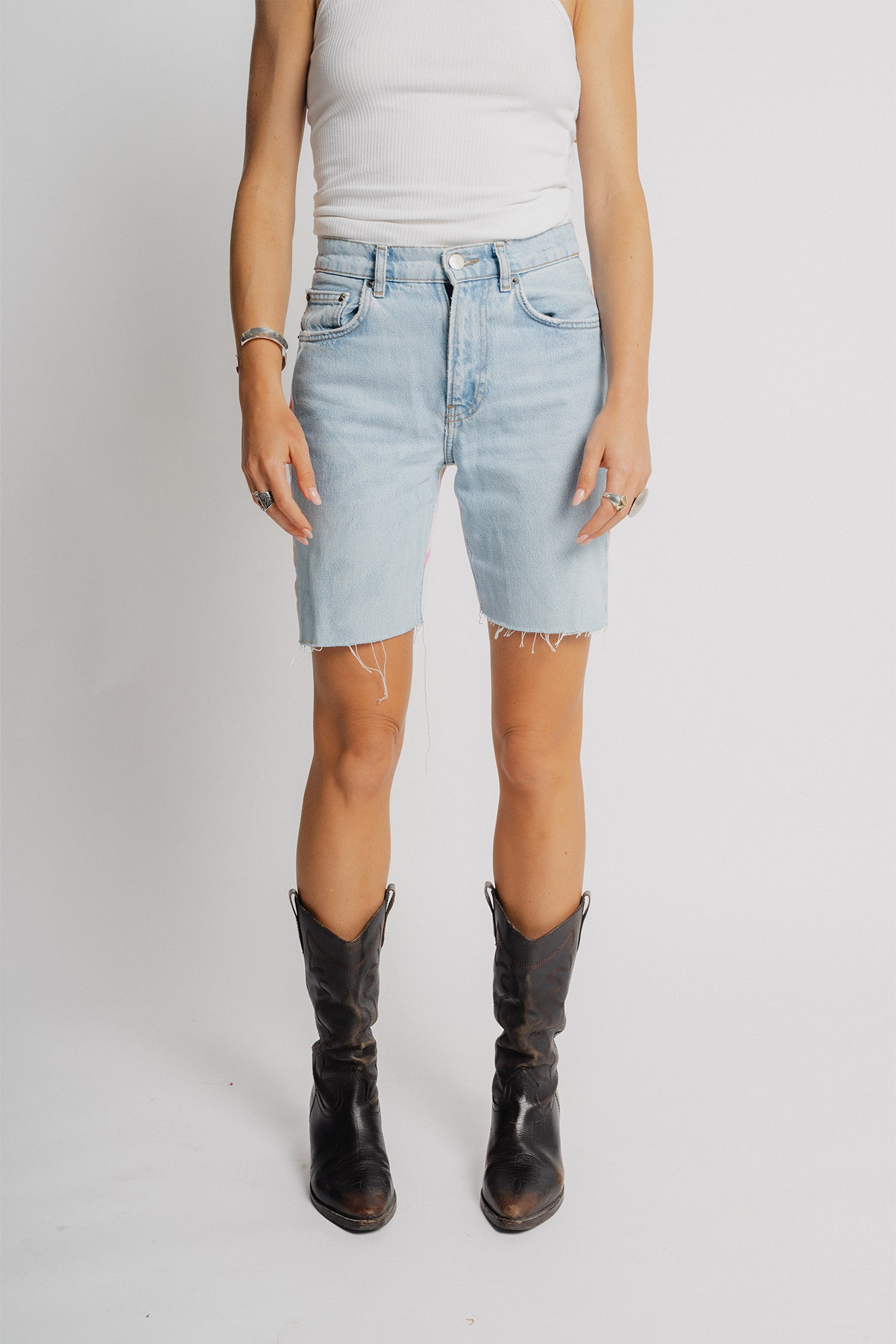 Pastel Stripe Shorts