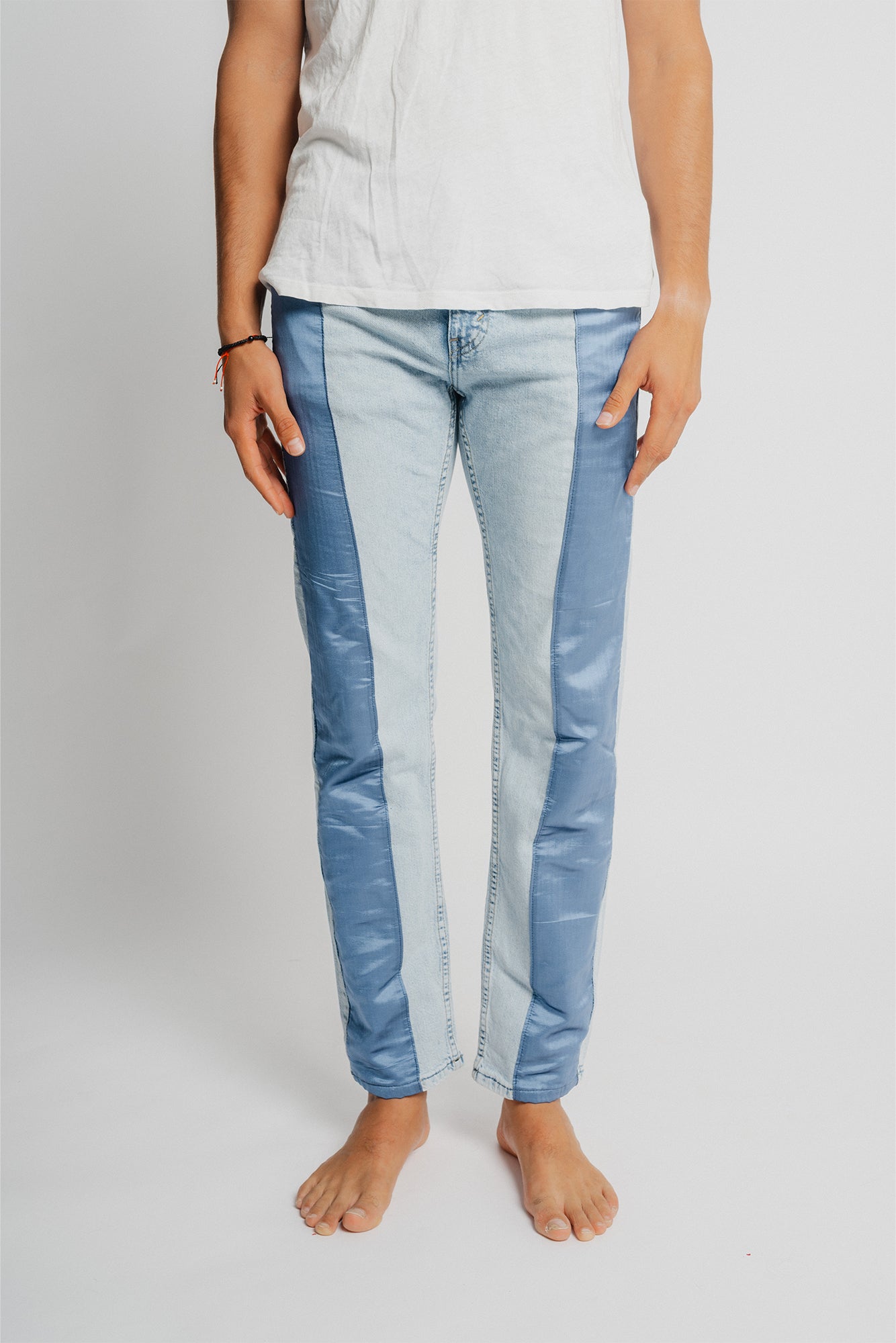 Two-Tone Satin Panel